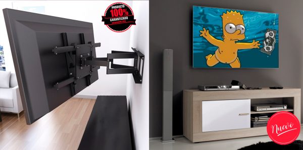 BASE DE TV DOBLE BRAZO - Imagen 2