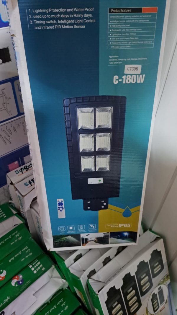 FOCO SOLAR DE 180W
