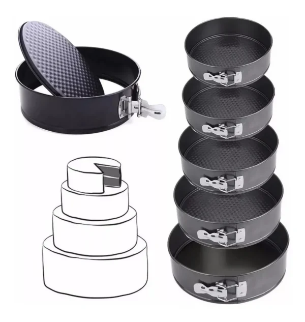 SET DE MOLDES DE 6 PIEZAS