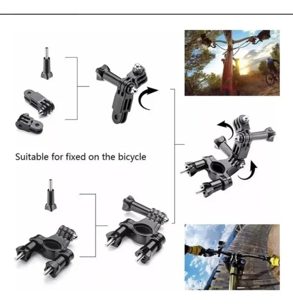 KIT GO PRO DE DE 51 PEZAS - Imagen 3