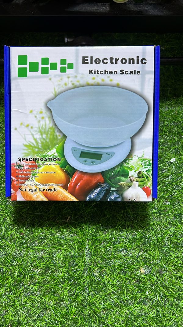 PESA DIGITAL GRAMERA CON BANDEJA DE PLASTICO
