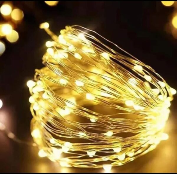 LUCES SOLARES DE HADAS PARA NAVIDAD 12 METROS  100 LEDS - Imagen 4