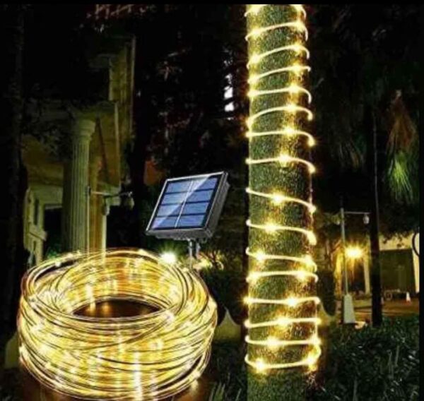 LUCES SOLARES DE HADAS PARA NAVIDAD 12 METROS  100 LEDS - Imagen 3