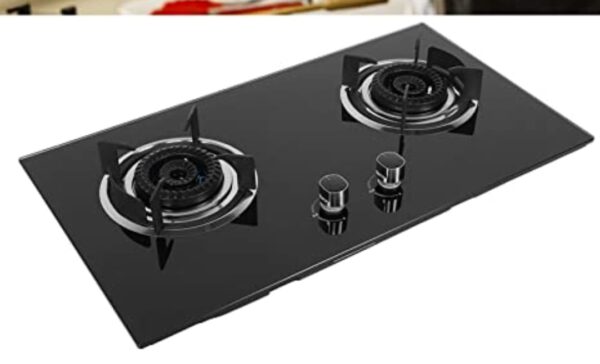 COCINA EMPOTRADA DE VIDRIO TEMPLADO