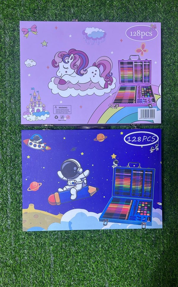 MALETA SET DE ARTE DE 128 PIEZAS