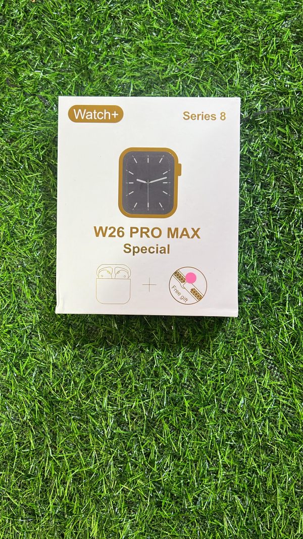 RELOJ 2 EN 1 CON AUDÍFONOS  MODELO SMART WATCH  W26 PRO MAX - Imagen 2