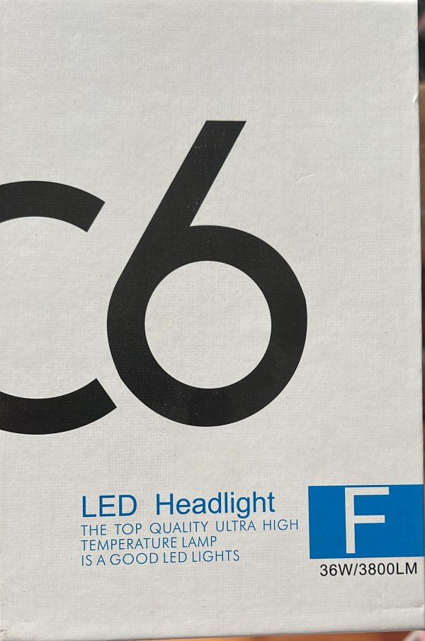 LUZ LED PARA AUTO C6 H7 - Imagen 2