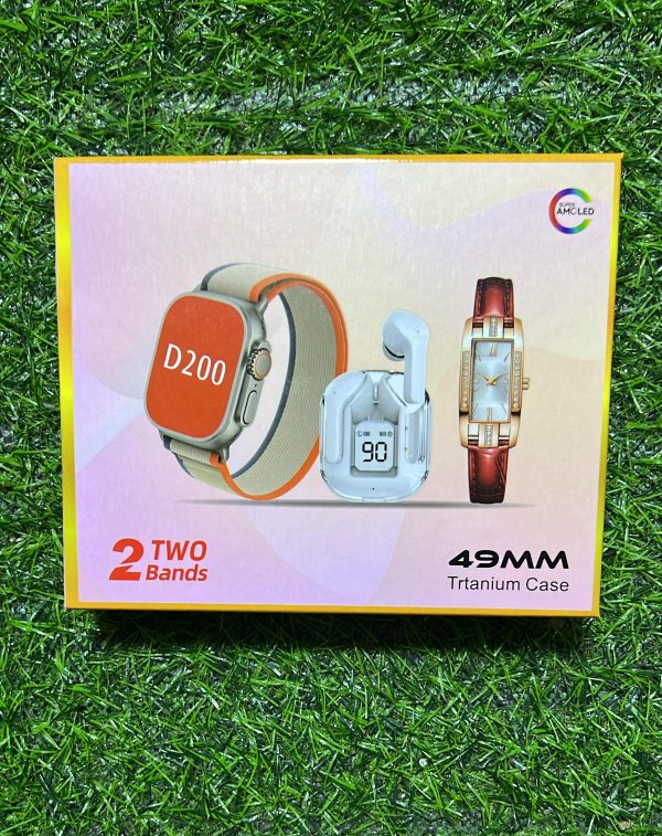 RELOJ D200 2TWO BANDS  49MM