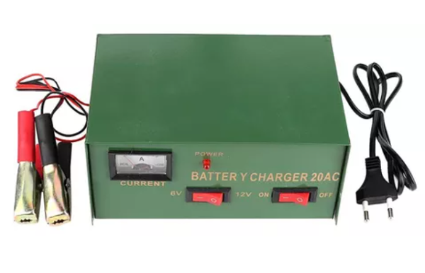 CARGADOR DE BATERIA CHARGER 20AC  DE 6V-12V - Imagen 2