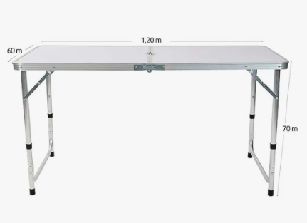 MESA TIPO MALETA CON 4 BANQUILLOS - Imagen 2