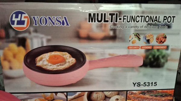 MINI SARTEN ELECTRICO 2 EN 1 PARA FREIR Y COCINAR HUEVOS. - Imagen 2