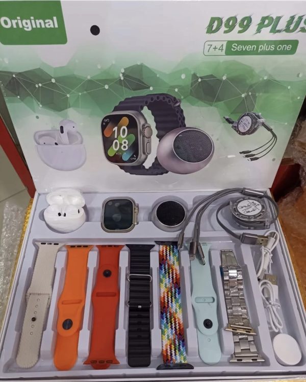 RELOJ D99 PLUSS 7 CORREA+MINI PARLANTE +AURICULARES. - Imagen 2