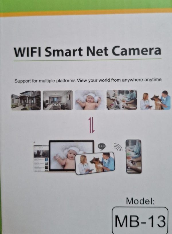 CAMARA WIFI DE SEGURIDAD 1 LENTE IP CON LUZ Y MICROFONO - Imagen 3