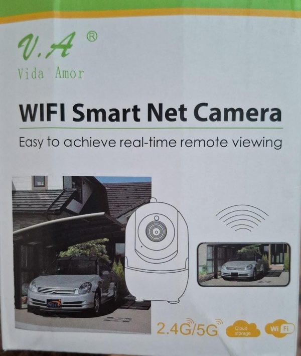CAMARA WIFI DE SEGURIDAD 1 LENTE IP CON LUZ Y MICROFONO - Imagen 2