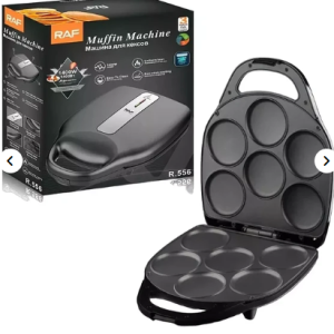MAQUINA PARA MUFFINS, MINI PANQUEQUES, AREPAS Y PAN