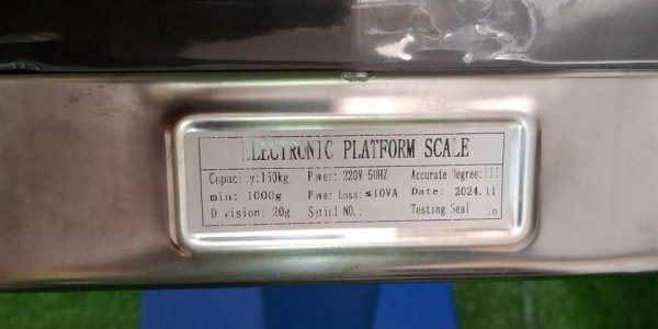 BALANZA PEGABLE DE 150 KILOGRAMOS - Imagen 4