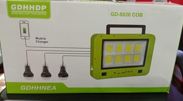 FOCO GENERADOR SOLAR DE 7200 AMPERES