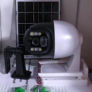 CAMARA 1 LENTE GIRATORIO CON PANEL SOLAR