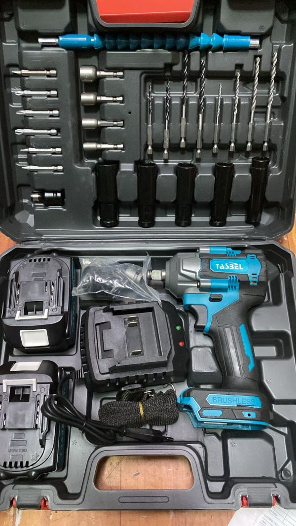 PISTOLA DE IMPACTO CON ADAPTADOR A TALADRO TASBEL