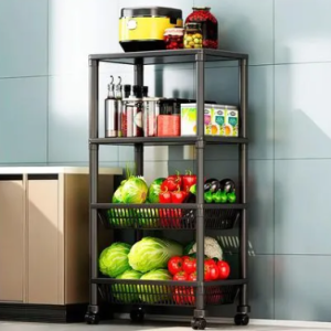 CARRITO MULTIUSO BANDEJA DE PLASTICO  JS-1546