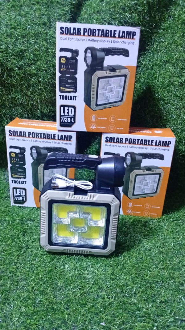 KIT LINTERNA DE EMERGENCIA  LUZ FRÍA LUZ DE EMERGENCIA+ HERRAMIENTAS