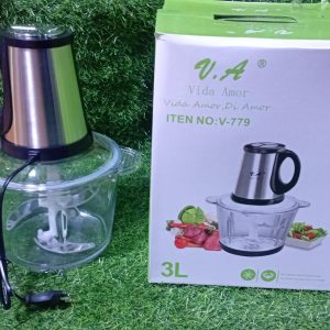 PICADOR MULTIFUNCIONAL VASO DE VIDRIO 3 LITROS