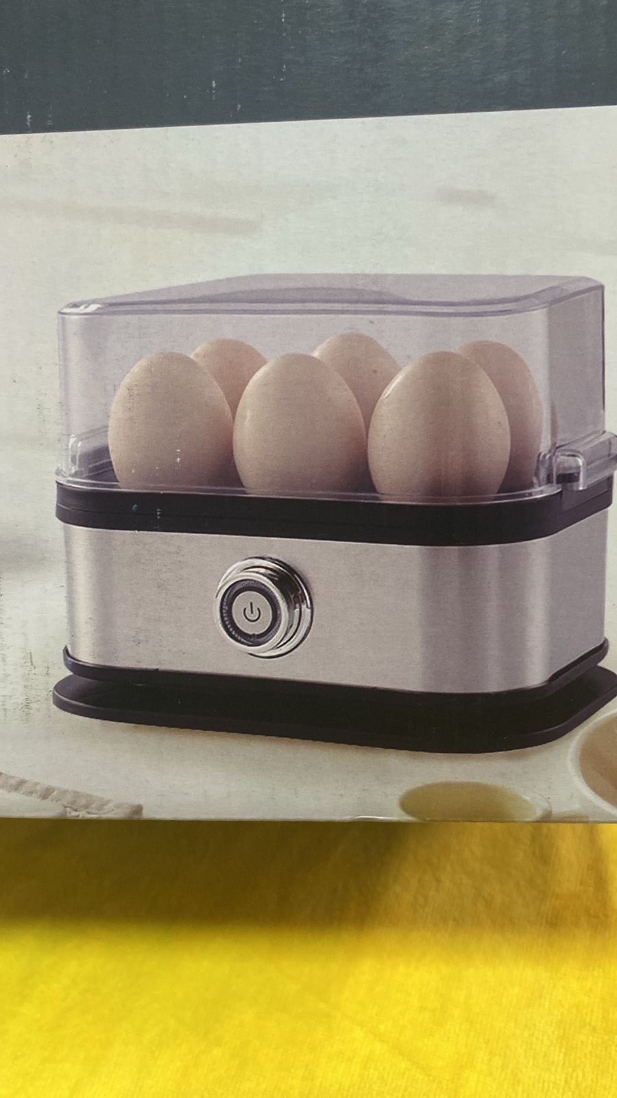 HERVIDORA DE HUEVOS 6 UNIDADES ELECTRICO