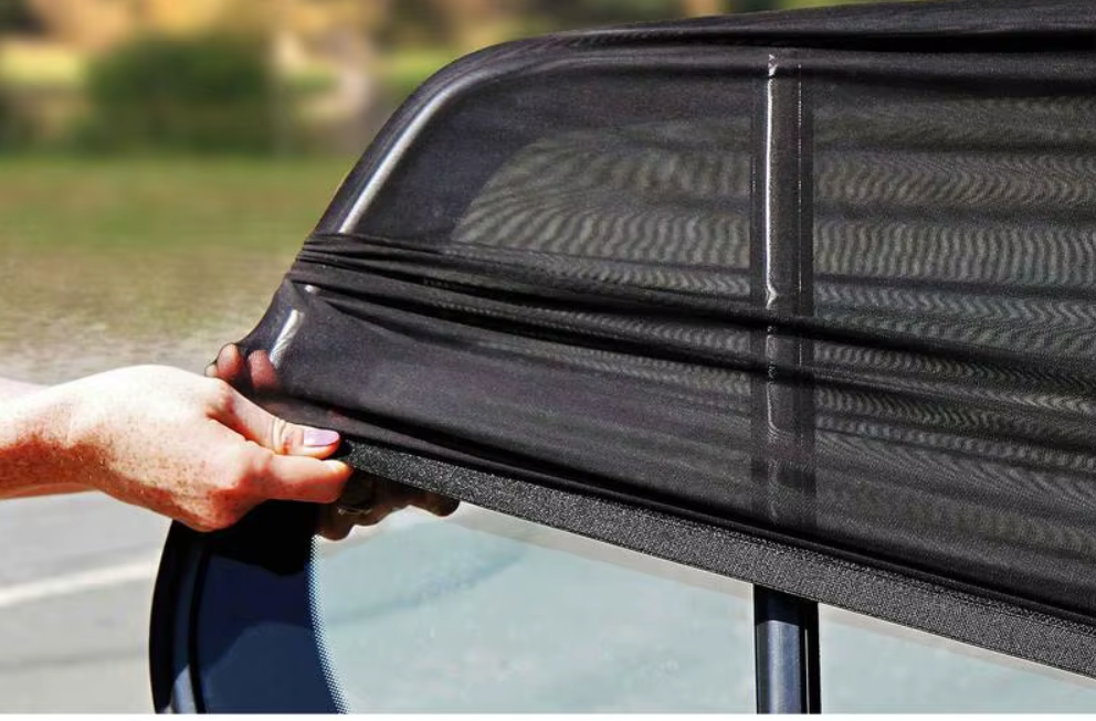 2 PARASOLES PARA VENTANA TRASERA DE COCHE.