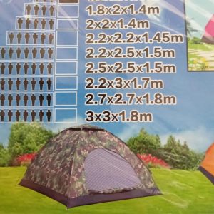 CARPA CAMPING DE 3 PERSONAS