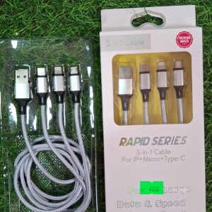 CABLE 3 EN 1 PARA CARGAR TELEFONO