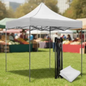 TOLDO 3X3 CON LONA DE TECHO BLANCA