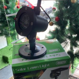 PROYECTOR DE NAVIDAD CON PANEL SOLAR