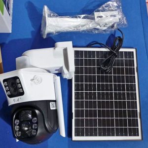 CAMARA DOBLE LENTE CON PANEL SOLAR