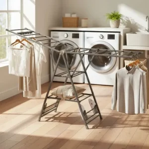 Tendedero EOLAND Plegable y Extensible de Metal