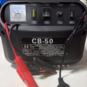 CARGADOR DE BATERIA 12V 24V CARGA RAPIDA 120 AH  CB-50