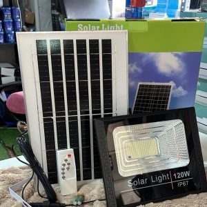 FOCO SOLAR CON PANEL DE 120 WATTS